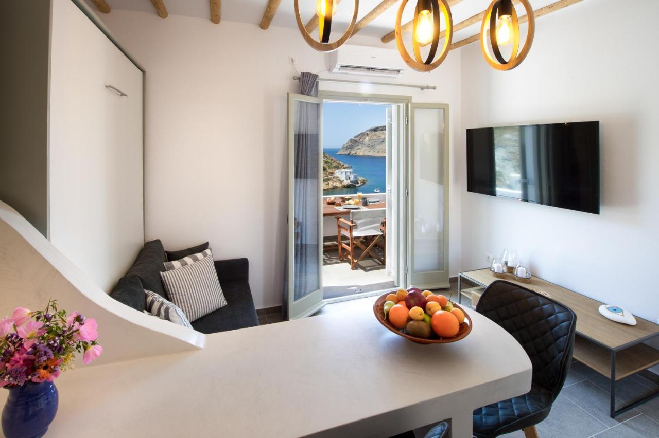 Droufakos' Home, Lux Seafront Apartment W. View Cherronisos  Buitenkant foto